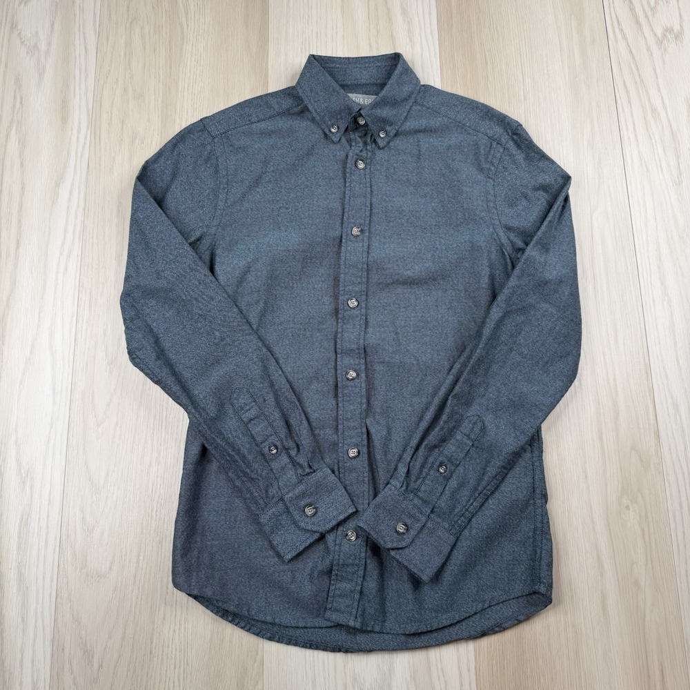 Ash & Erie Button Down Shirts Pockets Long Sleeve Standard Fit Size XS Lot Of 2 - Picture 13 of 15